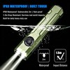 JETBeam E26 Flat Tactical Flashlight 2000 LM with White Green