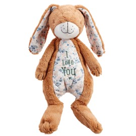 Rainbow Designs New Large Nutbrown Hare Toy Rabbit - Adorable Soft Bunny Teddy from Classic Children's Book Guess How Much I Love You, Plush Velvet Ears, Embroidered 'I Love You' Motif