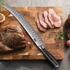 HOSHANHO Carving Kinfe 10 Inch, Forged High Carbon Powder Steel