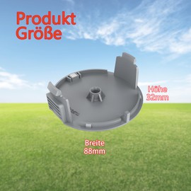 EVENLINKICS 3 Pack Spool Cover Compatible with Bosch UnicersalGrassCut 18/18-26/18-260 Grass Trimmer, Can Replace Prototype Spool Cover 1600A01R5J