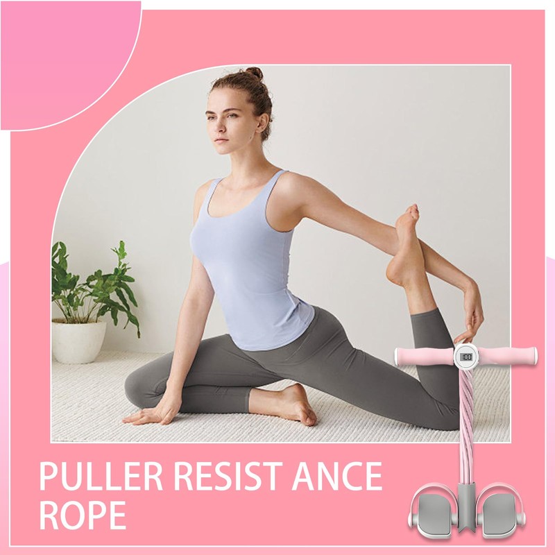 Fitness Pedal Puller Rope | Pull Rope Fitness Sit up