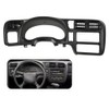 PIT66 Black Dash Bezel, Compatible with Chevy Blazer S10 GMC