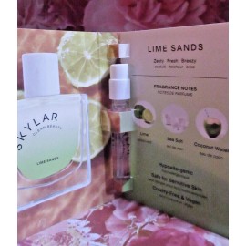 Skylar  LIME SANDS  edp .05oz Trial Spray Vial NEW