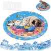 SUPERPAWS Thickened Sensory Water Mat for Cats & Dogs,Summer Cooling