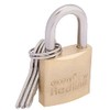 Draper Redline 68020 25 mm Brass Cylinder Padlock