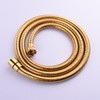 CIENCIA 2m(78-Inch) Anti-kink Flexible Gold Shower Hose Stainless Steel with