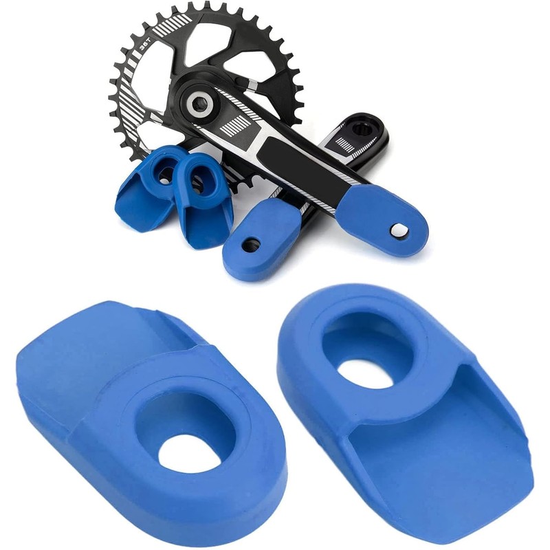 Pack de 2 Protector de Cubierta de manivela de Bicicleta,