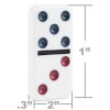 Cardinal Mexican Train Dominoes Game in Aluminum Carry Case, for