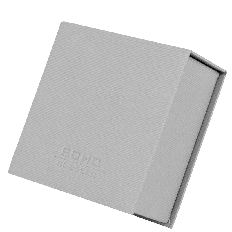 Rössler Soho Square Refillable Jotter Box - Neutral