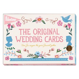 Milestone Wedding Memory Cards for All the Special Moments Until Your Big Day