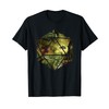 Magic Mystic Fantasy RPG Games Board Games Dice T-Shirt, black