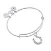 Alex and Ani Horseshoe Charm Bangle