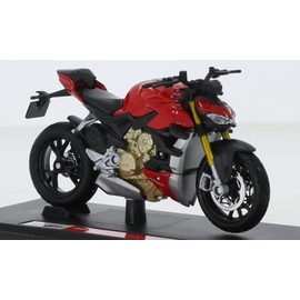 Maisto Special Edition 39300-20075 Ducati Super Naked V4S, Red, 2020, 1:18, Finished Model