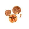Star - All Natural Wood Intarsia Puzzle Box - Handcrafted