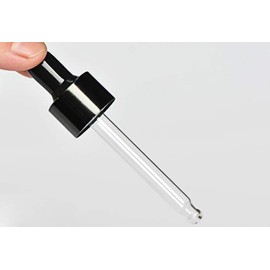 4Pcs 0.3 Ounce Green Glass Dropping Bottles with Glass Eye Dropper Round Empty Cosmetic Dispenser for Essential Oil Perfume Aromatherapy