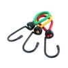 Kisangel 9 Pcs Camping Tent Hooks Elastic Rope Buckle Binding