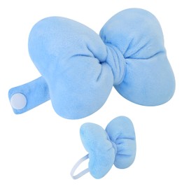 17cm Doll Clothing Set, Cute Clothing Decoration Set, Create Unique Style - Bow Set (Blue)