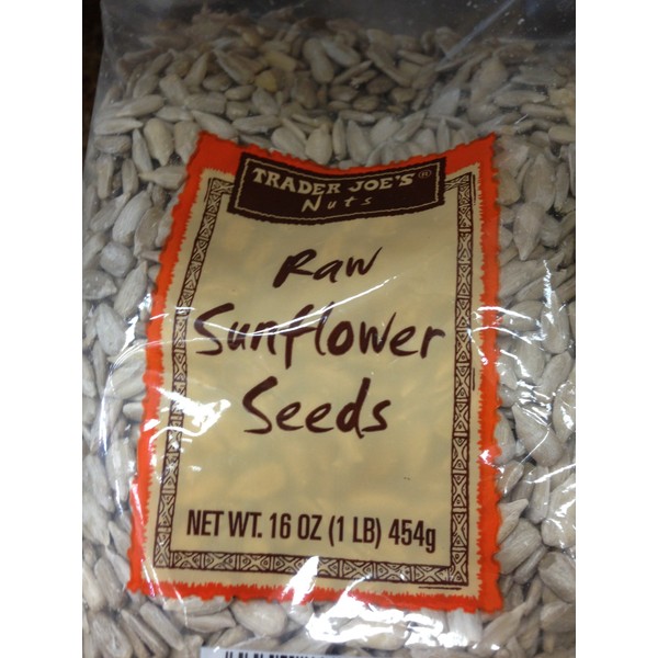 Trader Joes Raw Sunflower Seeds (Pack of 2)