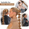NICENEEDED Ponytail Extension for Women, 30 Inch Long Braided Wrap