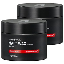 J.Sup Style J. For Men Hard Matt Wax, 120g, 2 pieces / 제이숲 스타일제이 포맨 하드 매트 왁스, 120g, 2개