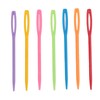 1000PCS Large Eye Plastic Sewing Needles Yarn Needles Weaving Needles