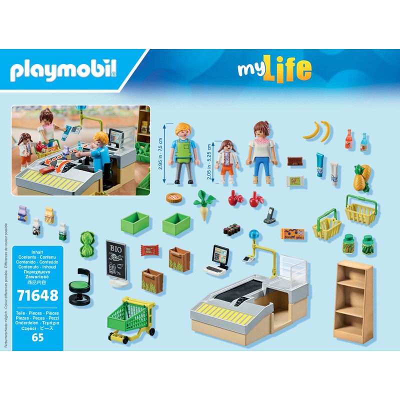 PLAYMOBIL Organic Supermarket