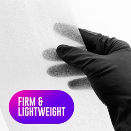 Colortrak Professional Reusable Hair Coloring Meche Sheets, Improves Color Saturation, Ideal for Bold Fantasy Hair Color, Transparent, Reusable, Pre-Cut, 5 x 12 inches, 100 Sheets Per Pack