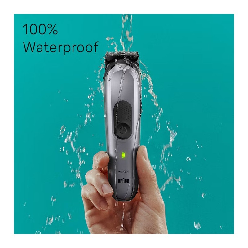 Braun Series 7 10-in-1 All-in-One Waterproof Style Grooming Kit with