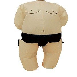 DH-Link Inflatable Sumo Wrestling Costume for Children Suit Costume Outfit Sports Games