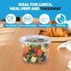 Concept4u Reusable Plastic Pots *CHOOSE YOUR SIZE* | Round Food