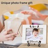 Zodvery New Baby Picture Frame, Tiny Miracle Wood Picture Frame,