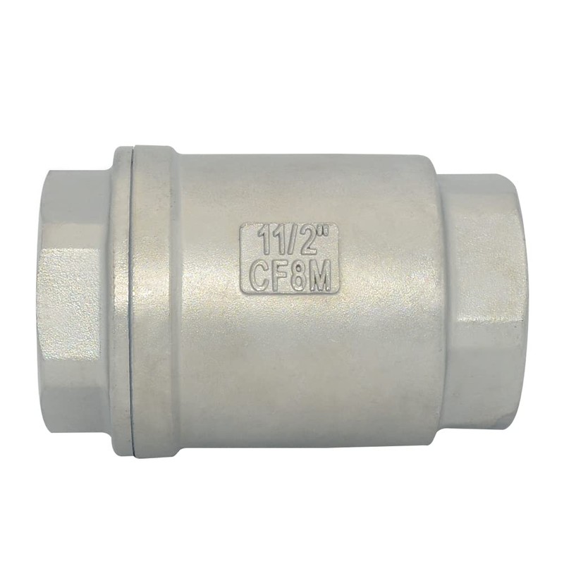 Dsmpipeft NPT Female WOG1000 Check Valve,Vertical Check Valve,NPT Spring Loaded