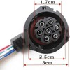 Pair of 6/7 Pin Repair Plug Connectors - for Rear
