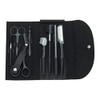 8Pcs Beauty Makeup Set Eyebrow Trimmer Shaver For Brow Shaper Scissors Eyebrow Pen Brush Comb Face Tweezer