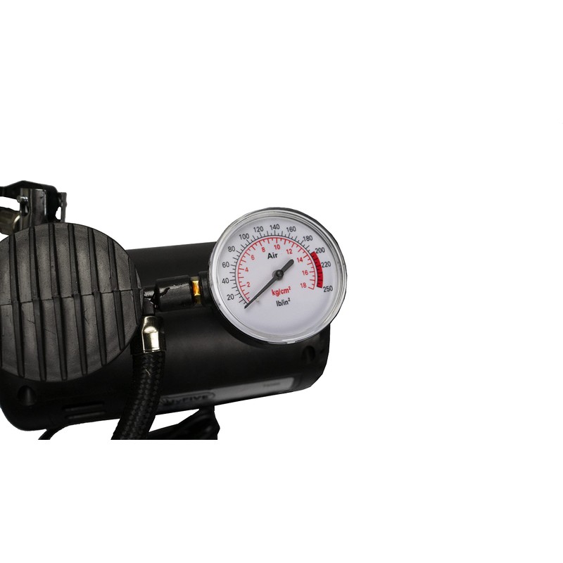 Hyfive Tyre Compressor Pump 12V DC Car and Bike Inflator