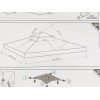 Outsunny Gazebo 2 Tier Canopy Cover Replacement 84C-041 Size 9.84