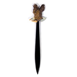 LX Hand Painted Flying Bald American Eagle Bird Letter Opener