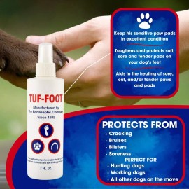 Tuf-Foot TUF FOOT Skin Moisturizer for Dogs and Horses 7 Ounce Protects Paws Hooves