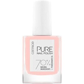 Catrice Pure Nail Polish, Nail Polish, No. 01 Lightness, Pink, Shiny, Acetone-Free, Vegan, Microplastic Particles Free (10 ml)