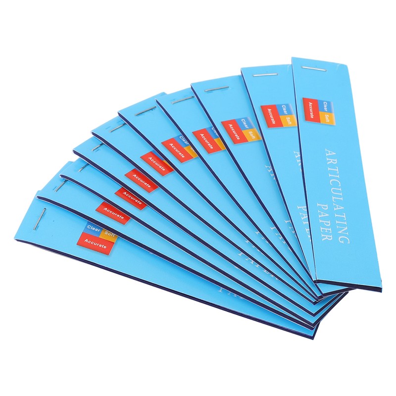 400pcs Blue Thin Dental Articulating Paper Double Side Bite Paper