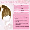 Hair Toppers for Women Real Human Hair Upgrade Base Seamless
