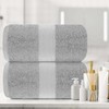 Hieftan Towels Bath Sheet Set – 100% Cotton Pack of