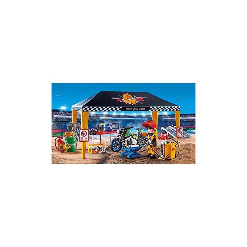Playmobil Stunt Show Service Tent