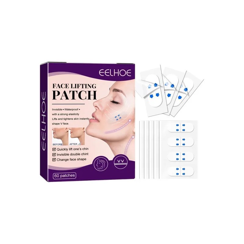 Parche Lifting Facial Reafirmante Invisible 60 Pcs