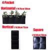 tooloflife Wall Hanging Planter Bags Plant Bag Flower Bag Black