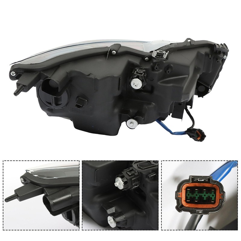 labwork Headlight Replacement for 2014-2022 Infiniti Q50 w/o AFs with