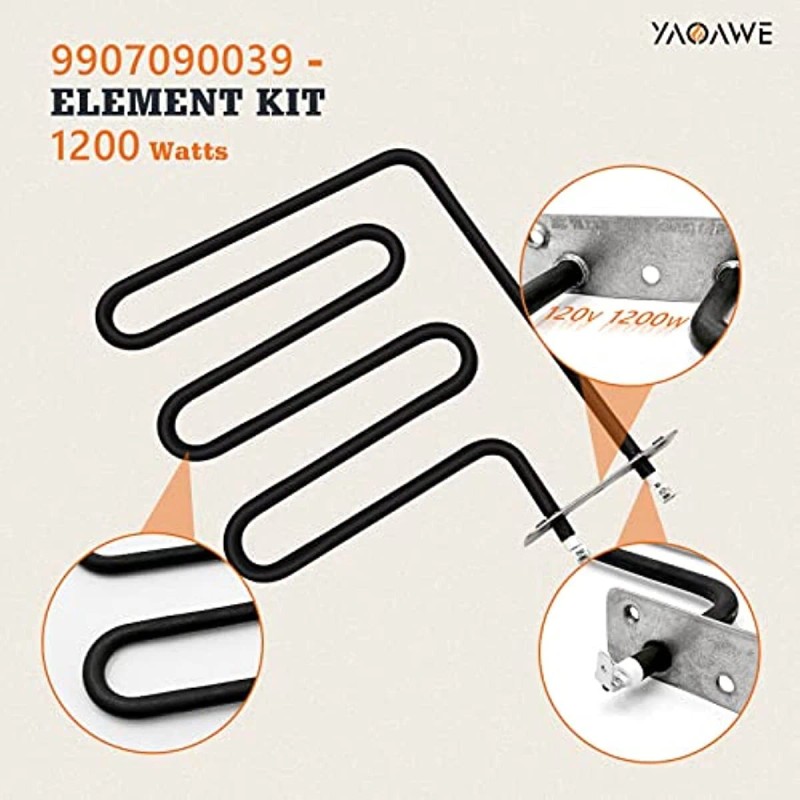 Masterbuilt Replacement Part Masterbuilt Electric Smoker Element, 1200 Watts Element