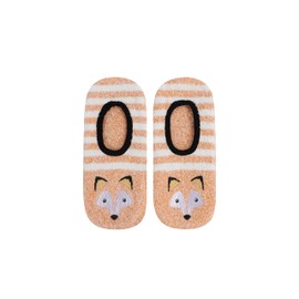 Snoozies Womens Animal Mary Jane Socks (Fox)