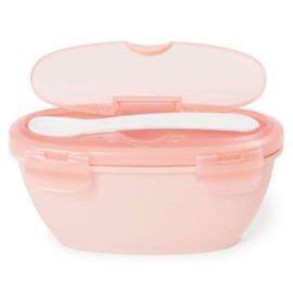 Skip Hop Easy Serve Travel Bowl and Spoon Coral