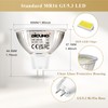 DiCUNO DiCUNO GU5.3 LED Lampen 5W, Ersetzt 50W Halogen Spot,